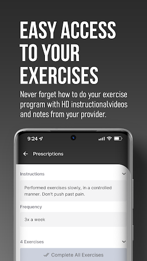 Android application Elliott Physical Therapy screenshort