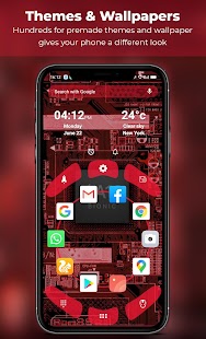 Tema Ares Launcher Prime i captura de pantalla 4D