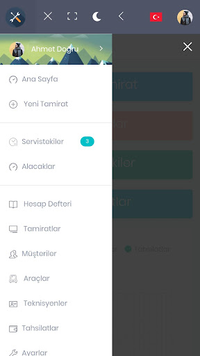 Oto Servis Takip Uygulaması Screen 2