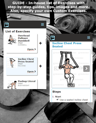 GymMemo Screen 3