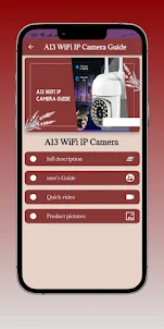 A13 WiFi IP Camera Guide