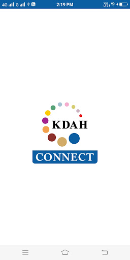 Android application KDAH Connect screenshort
