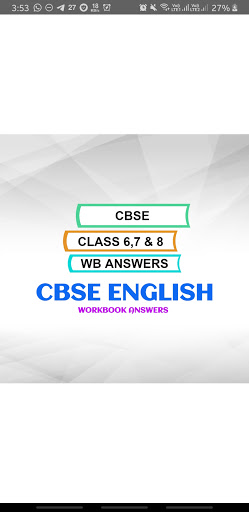 Android application CBSE English Workbook Answers screenshort