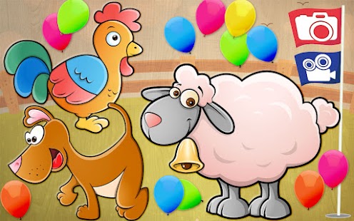 Παιδικό παιχνίδι παζλ - παιχνίδι ζώων Screenshot
