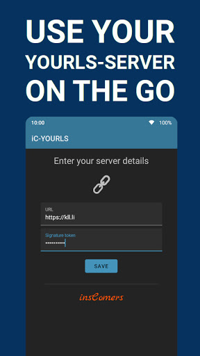 iC-YOURLS Screen 3