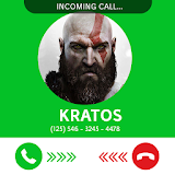 Fake call : Call from KRATOS | God of War icon