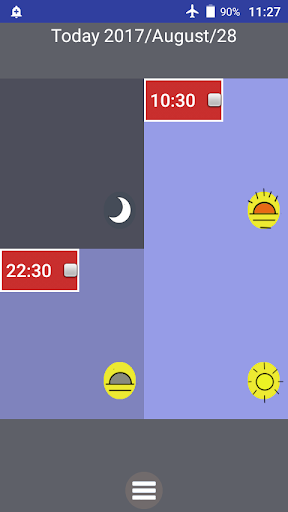 Android application pillbox screenshort