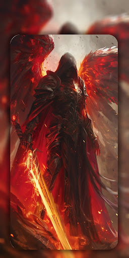 Android application Grim Reaper Wallpaper in HD screenshort