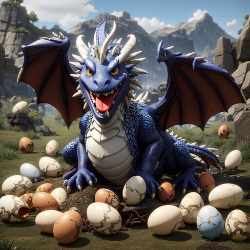 Dragon Egg Collect Race