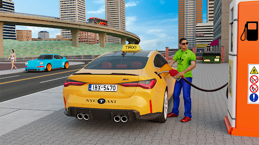 Open World Taxi Game 3D