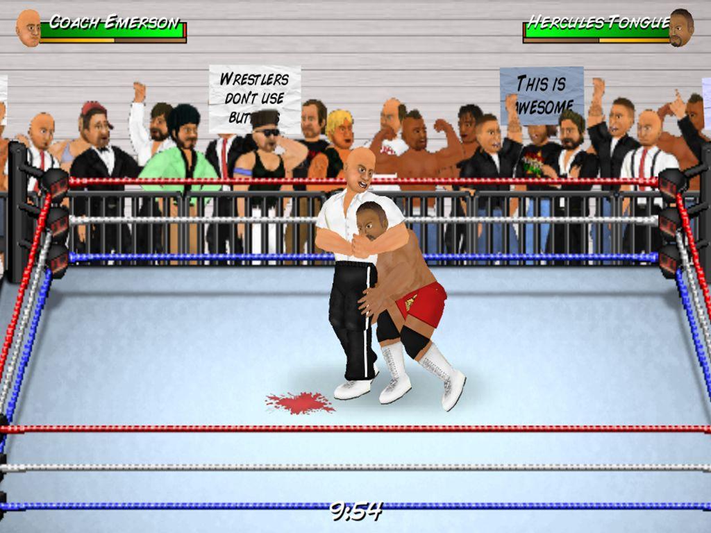 Android application Wrestling Revolution screenshort