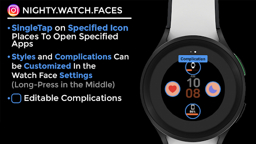 Night 36 - watch face screenshot 12