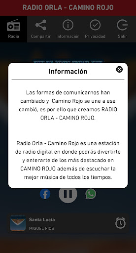 RADIO ORLA - CAMINO ROJO Screen 2