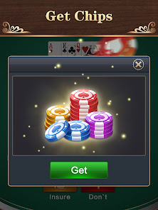 Captura 13 Blackjack - Juego de 21 Cartas android