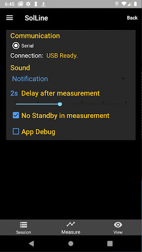 SolLine Screen 3