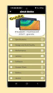 Huawei matepad 2021 guide