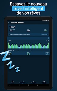 Sleepzy : Analyse du sommeil Capture d'écran
