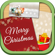 Merry Christmas cards maker - stickers & messages