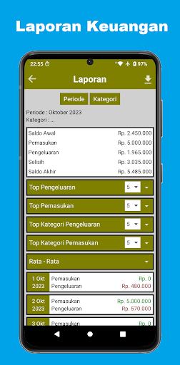 Catatan Keuangan Ku Screen 3