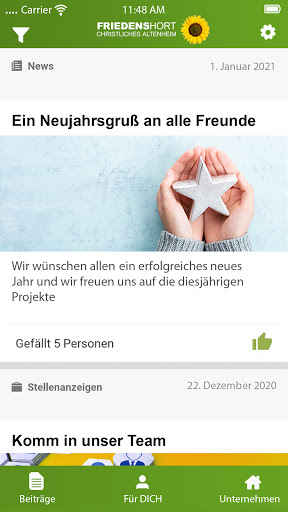 Android application Christliche Seniorenhäuser: Ro screenshort