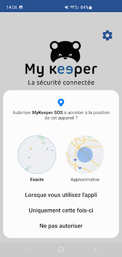 MyKeeper SOS Screen 3