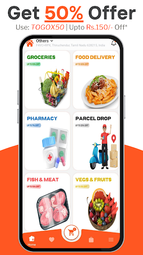 TOGOX - All In One Delivery Screen 2
