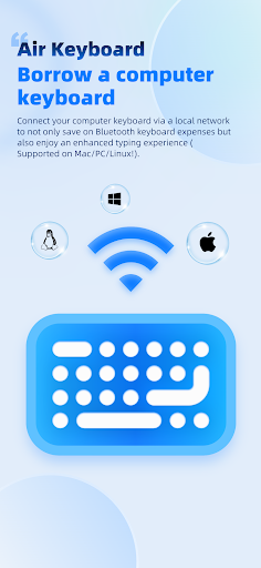 Android application Air Keyboard screenshort