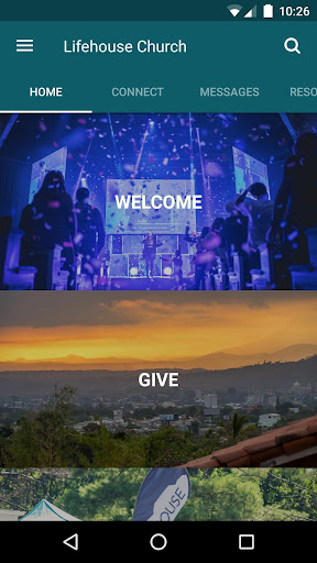 Android application Lifehouse Church screenshort