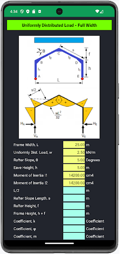 BEAM AND PORTAL FRAME ANALYSIS screenshot 7