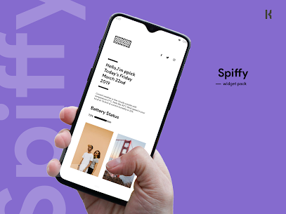 Spiffy KWGT APK (پرداخت شده) 5