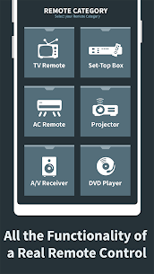 Remote Control for All TV MOD APK (Premium Unlocked) 5
