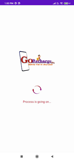 Android application Gorecharege screenshort