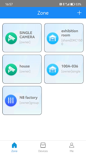 Android application go-wireless door opener screenshort