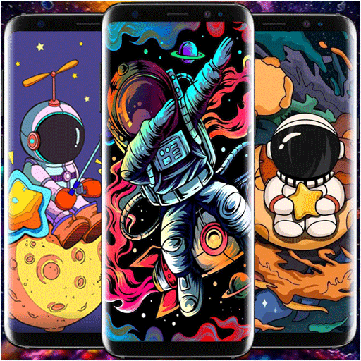 Cute Astronaut Wallpaper Download on Windows
