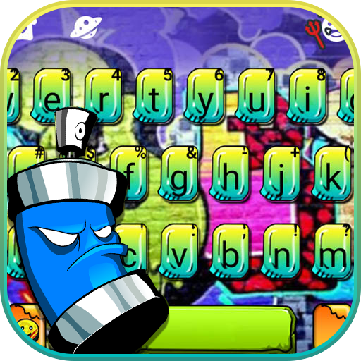 Colorful Graffiti Party Keyboa logo