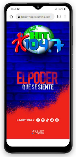 Android application Radio Hit 104.7 FM screenshort