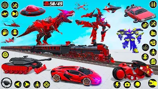 War Robot Dino Transform Game - Screenshot 2
