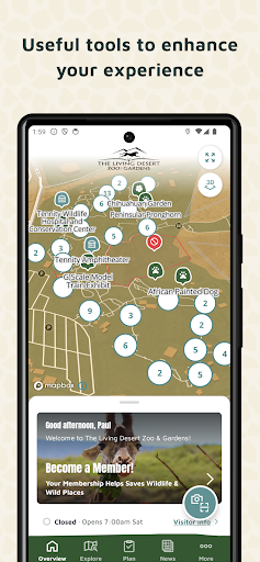 Android application The Living Desert screenshort