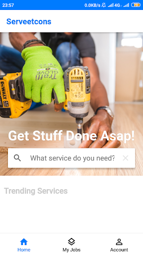 Android application Serveetcons Agent screenshort