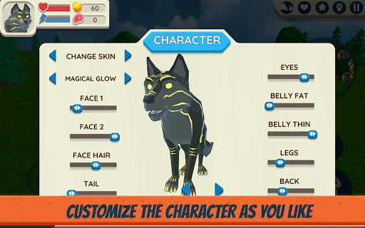 Wolf Simulator: Wild Animals 3D