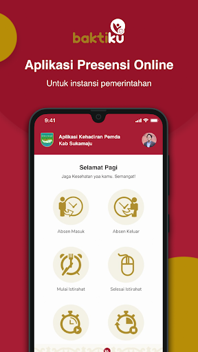 Android application Baktiku screenshort
