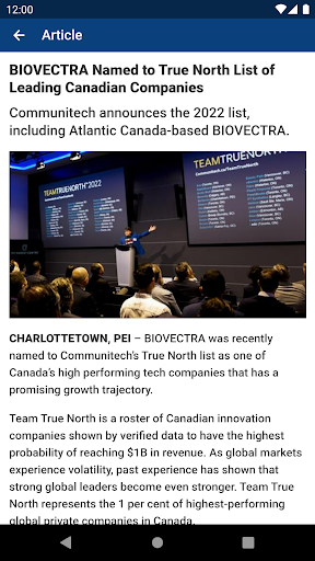 Hive App by BIOVECTRA Screen 3