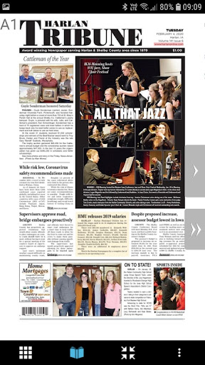 Android application Harlan Newspapers E-Edition screenshort