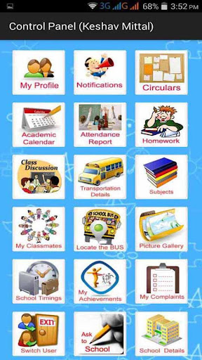 Android application MPSM Grace Students App screenshort