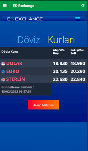 Es-Exchange Kıbrıs Screen 2