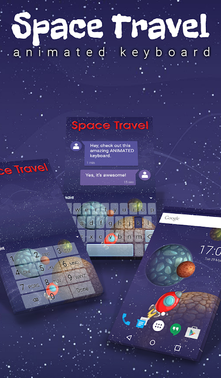 Space Travel Wallpaper Theme - 5.10.45 - (Android)