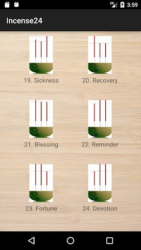 Incense 24: meanings Screen 2