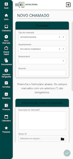 May Teixeira Contabilidade Screen 3