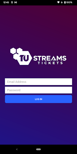 Android application TuStreams Tickets | Check-in screenshort