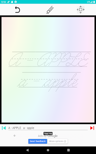 Écriture cursif facile Capture d'écran